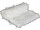 fabric "fur" w 150cm white