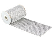 ruban aspect strass argenté 300cm