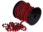 corde de perles 10m Ø 7,5mm rouge