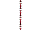 Perlenkette 10m Ø 14mm rot