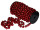 Perlenkette 10m Ø 14mm rot