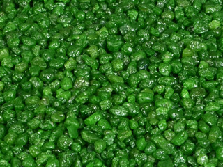 granulés déco Ø 2 - 4mm, 900g vert moyen