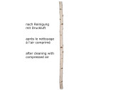 Birkenstamm natur 240cm