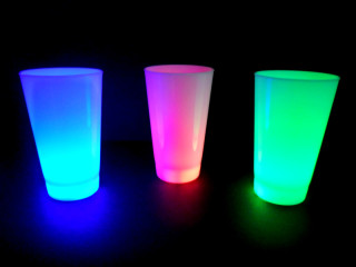 LED cup multicolor 360ml