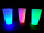 LED-Becher Multicolor 360ml