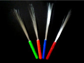 fibre optique torche multicolore mélangé