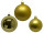 Christmas bauble gold
