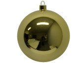 boule de Noël plastique or Ø 28cm brillant 1...