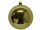 Weihnachtskugel Kunststoff gold  Ø 28cm glanz 1 Stück