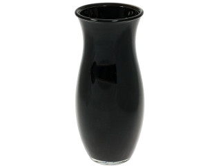 glass vase "Michigan" black