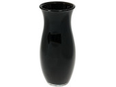 glass vase "Michigan" black