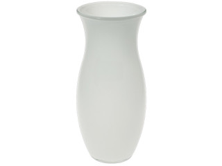 glass vase "Michigan" white
