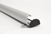 poster clamp hangers aluminium 42cm
