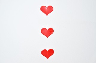 chaîne du coeur 2m de long en différentes tailles