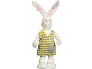 Easter bunny "cotton" with dress 60cm