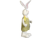 lapin de Pâques "cottons" avec robe 60cm
