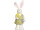 lapin de Pâques "cottons" avec robe 45cm