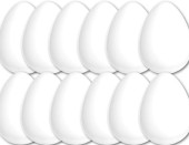 eggs medium 17cm 12 pcs. white