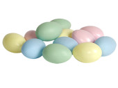 eggs pastel-colored 6,5cm 12 pcs.