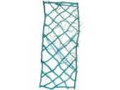 panneaux de branches 60 x 25cm turquoise