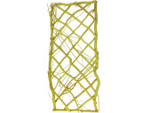 Platte Holzgeflecht 60 x 25cm gelb