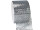 hole ribbon "Chicago" 80mm wide, 45m long silver