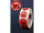 autocollant remise rond rouge/noir 20%