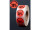 autocollant remise rond rouge/noir 30%