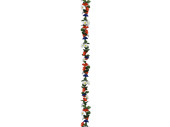 guirlande des fleurs de prairie 180cm