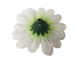 fleuraisons à éparpiller Ø 4cm 60-pcs. blanc/vert/jaune