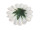 scatter blossoms Ø 3cm 60-pieces white/yellow