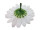 Streublüten "Margeriten" Ø 9cm 50 St. weiss/gelb