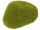 pièrres de mousse floquées vertes 6-pcs.