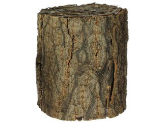 tree trunk with bark Ø 15cm x h 18cm