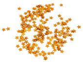 petites étoiles à éparpiller feuille...