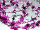 guirlande des étoiles rose fuchsia 270cm