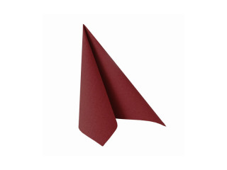 Servietten "Vlies" 40 x 40cm 50 St. bordeaux