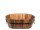 cuve de bois ovale 38 x 22 x h 15cm