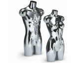 buste de femme/homme "style" chromé
