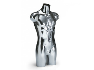 buste de homme "style" chromé