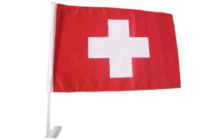 Auto-Fahne "Schweiz" 30 x 42cm