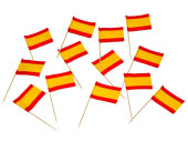 flag picks "Spain" 50 pcs.