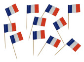 flag picks France 50 pcs.