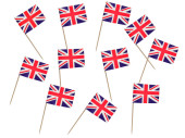 flag picks Great Britain 50 pcs.