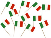 flag picks "Italy" 50 pcs.