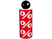 merchandise support "%" Ø 26cm, 59cm high