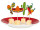 piques de cocktail "Mexique/Fiesta" 12 pcs.