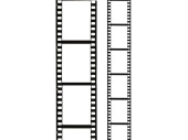 Filmstrip double-sided in various sizes