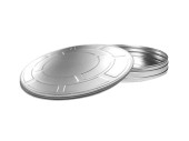 film canister metal silver Ø 27cm