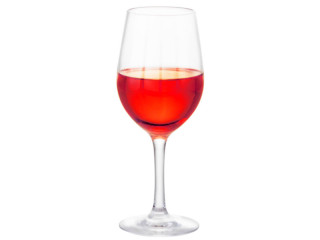Weinglas gefüllt  "Rosé"